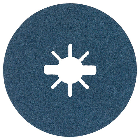 Bosch FBX5120 Fiber Discs 5" x 120 Grit, X-Lock