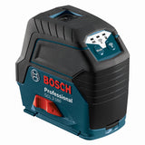 Bosch GCL 2-160 Self-Leveling Cross-Line Laser with Plumb Points