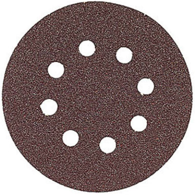 Bosch SR5R040 5", 40 Grit, 8-Hole Hook & Loop Sanding Discs 5-Pack