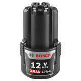Bosch GBA12V30 12V Max Lithium-Ion 3.0 Ah Battery