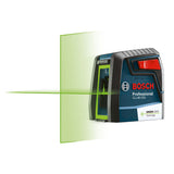 Bosch GLL40-20G Green-Beam Self-Leveling Cross-Line Laser