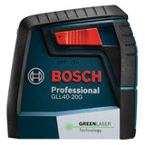 Bosch GLL40-20G Green-Beam Self-Leveling Cross-Line Laser