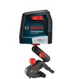 Bosch GLL40-20G Green-Beam Self-Leveling Cross-Line Laser