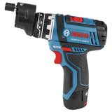 Bosch GSR12V-140FCB22 12V Max Flexiclick 5-In-1 Drill/Driver System