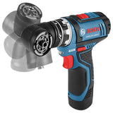 Bosch GSR12V-140FCB22 12V Max Flexiclick 5-In-1 Drill/Driver System