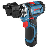 Bosch GSR12V-140FCB22 12V Max Flexiclick 5-In-1 Drill/Driver System