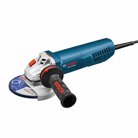 Bosch GWS13-50PD 5" High-Performance Angle Grinder, No-Lock-On Paddle Switch
