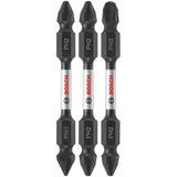 Bosch ITDEPHV2503 3 pc. Impact Tough 2.5 In. Phillips Double-Ended Bit Set