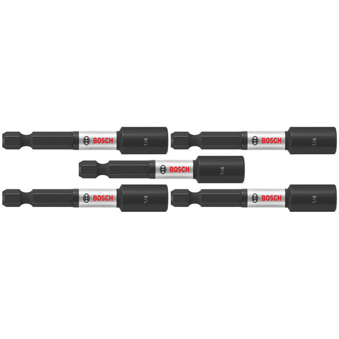 Bosch ITNS142B 5-Pc Impact Tough 2-9/16 In x 1/4" Nutsetters
