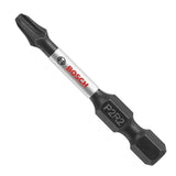 Bosch ITP2R2201 Impact Tough 2 In. Phillips/Square #2 Power Bit