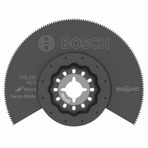 Bosch OSL312 3-1/2" Starlock High-Carbon Steel Segmented Saw Blade