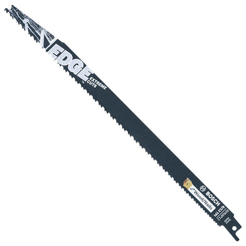 Bosch RPRAP12-25B 25-Pc 12" 6/12 TPI Edge Reciprocating Saw Blade
