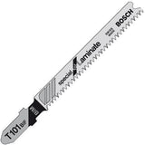 Bosch T101BIF 3-1/4" 14TPI Laminate Cutting T-Shank Jig Saw Blades, 5 Pack