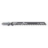Bosch T144DP 4 " 6 TPI Precision for Wood T-Shank Jig Saw Blades, 5 Pack