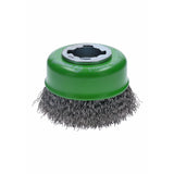 Bosch WBX319 3" Cup Brush, Crimped, Stainless Steel