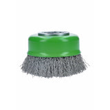 Bosch WBX319 3" Cup Brush, Crimped, Stainless Steel